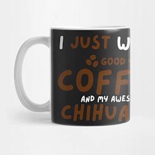 Chihuahua coffee dog cafe Mug